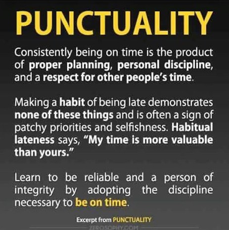 punctuality